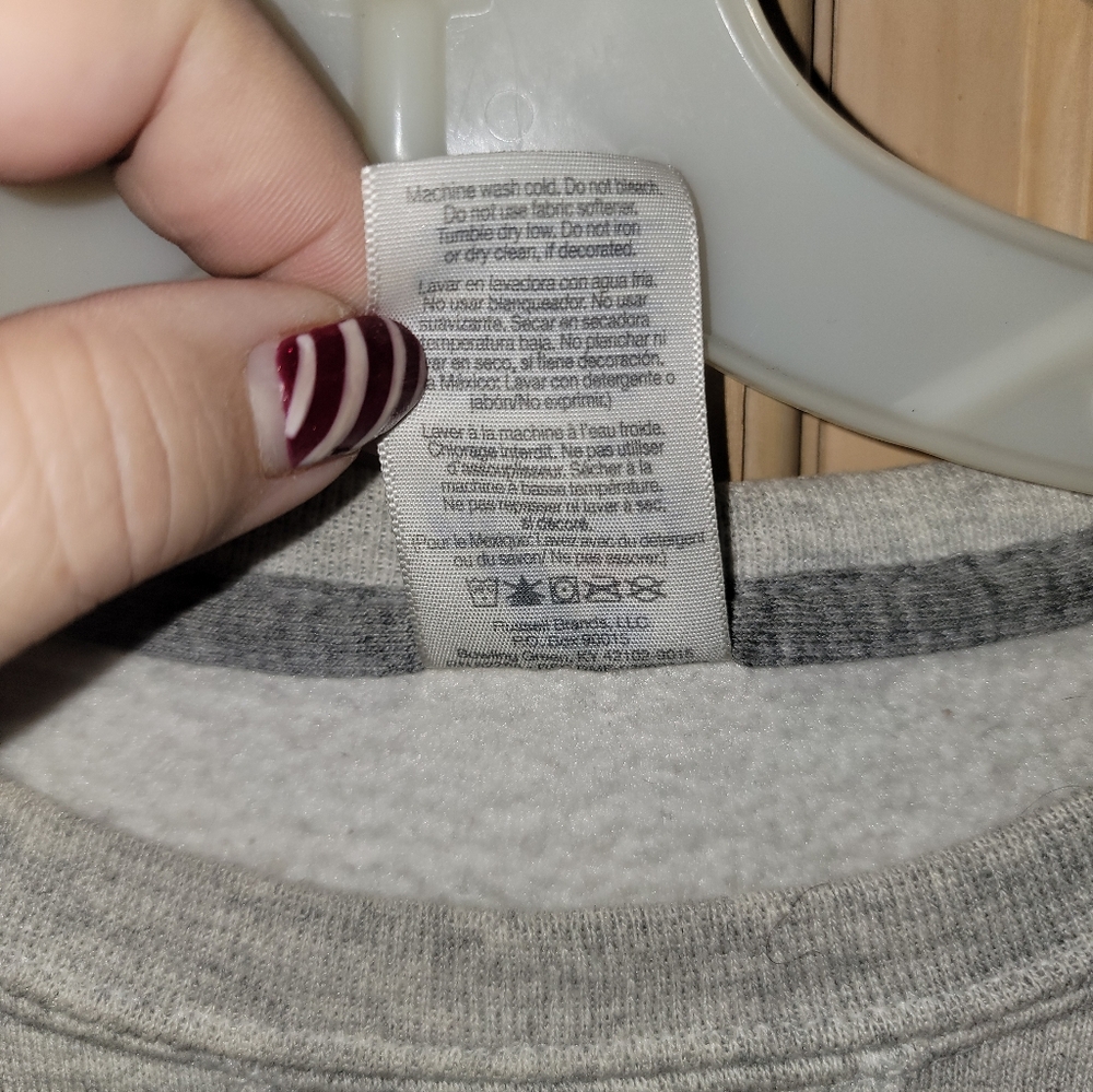 Mens Sz M WKU Western Kentucky Gray Sweatshirt Russell Collegiate Wear - Picture 5 of 5